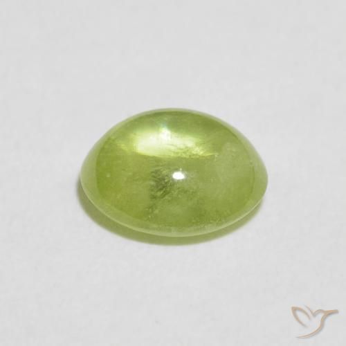 1.19克拉天然榍石，椭圆形，透明