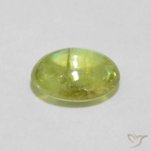 1.86克拉天然榍石，椭圆形，透明