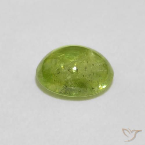 0.82克拉天然榍石，椭圆形，透明