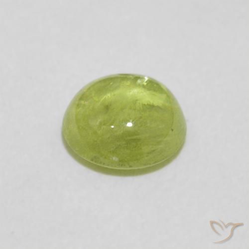 0.97克拉天然榍石，圆形的，透明