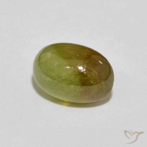 2.86克拉天然榍石，椭圆形，透明