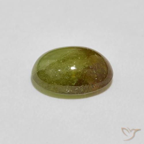 2.86克拉天然榍石，椭圆形，透明