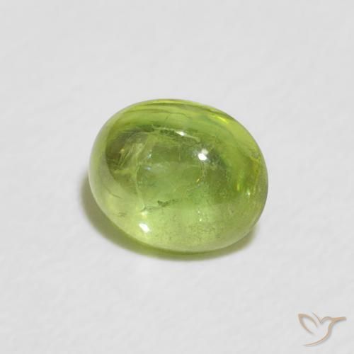 0.81克拉天然榍石，椭圆形，透明