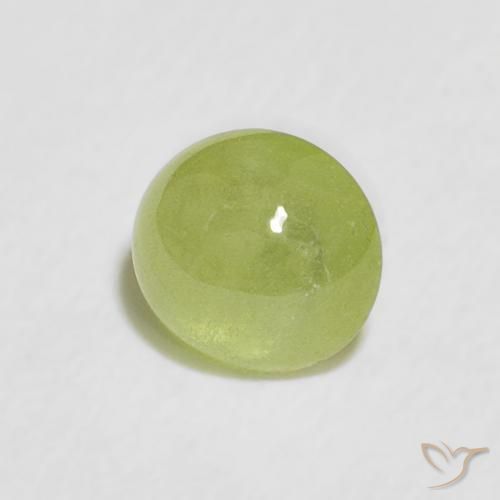 0.82克拉天然榍石，椭圆形，透明