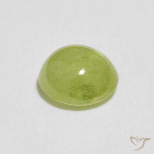 0.82克拉天然榍石，椭圆形，透明