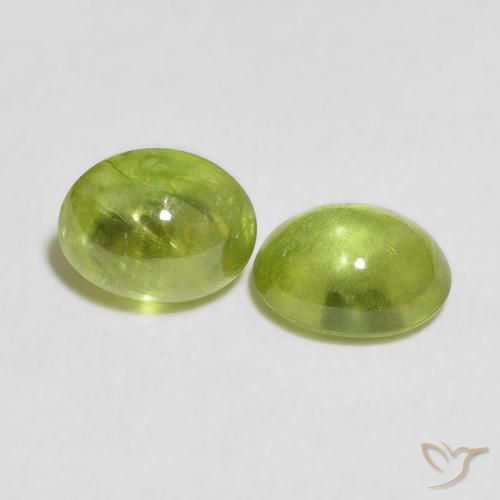 2.70克拉天然榍石，椭圆形，透明