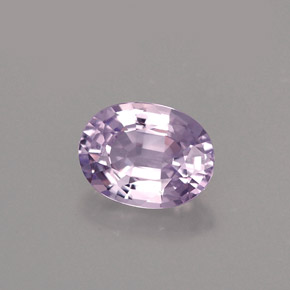 0.96克拉天然紫罗兰色尖晶石，椭圆形切割，6.8×5.2毫米，VVS