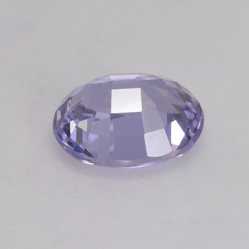 0.80克拉天然紫罗兰色尖晶石，椭圆形切割，6.2×5.1毫米，VVS-VS