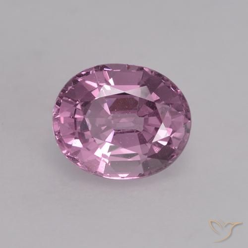 0.71ct 天然 中紫色 尖晶石, 椭圆形, VS