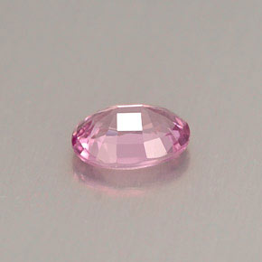 0.52克拉天然粉色尖晶石，椭圆形切割，5.8×4.2毫米，VVS-VS
