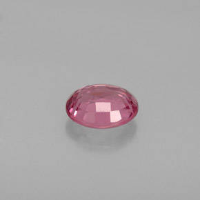 0.68克拉天然粉色尖晶石，椭圆形切割，5.7×4.8毫米，VVS-VS