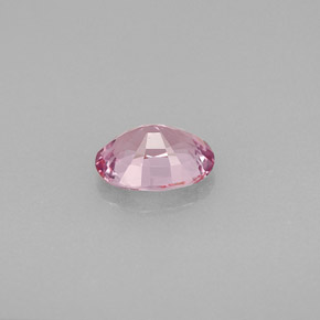 0.93克拉天然粉色尖晶石，椭圆形切割，7.1×5.2毫米，VVS-VS