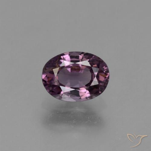 1.08ct 天然 深紫色 尖晶石, 椭圆形, VS-SI