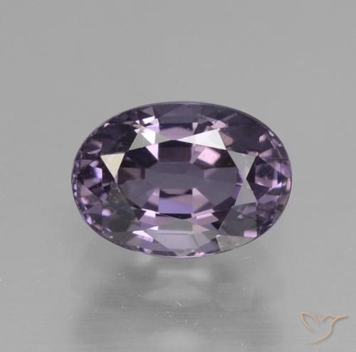 1.16ct 天然 Medium Grape Violet 尖晶石, 椭圆形, VS