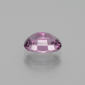 0.96克拉天然粉色尖晶石，椭圆形切割，6.9×4.9毫米，VS