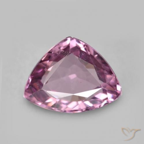 0.95ct 天然 深薰衣草 尖晶石, 胖三角形, VVS-VS
