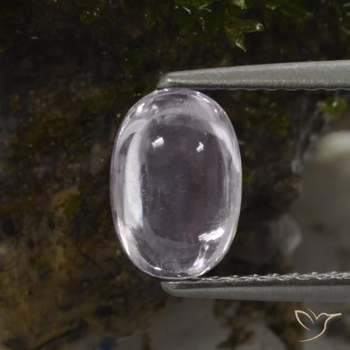 1.48ct 天然 非常浅的紫色 尖晶石, 椭圆形, 透明