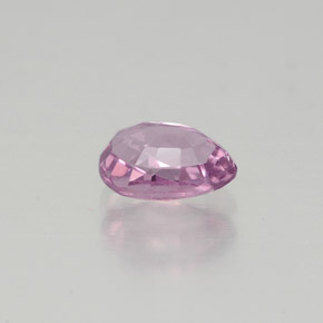 0.96克拉天然粉色尖晶石，梨形，6.9×4.7毫米，VVS-VS