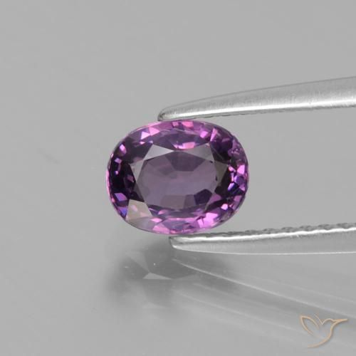 1.16ct 天然 粉红葡萄 尖晶石, 椭圆形, VS
