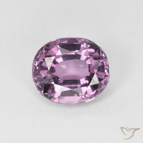 1.36ct 天然 浅紫色 尖晶石, 椭圆形, VS