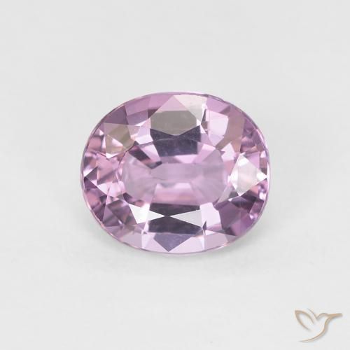 1.04ct 天然 浅紫色 尖晶石, 椭圆形, VVS-VS