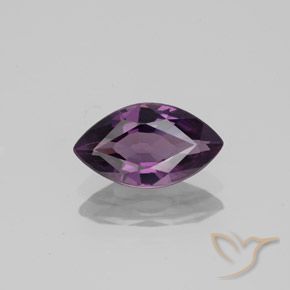 1.32ct 天然 葡萄紫 尖晶石, 榄尖形, VVS-VS