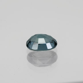 0.99克拉天然绿色尖晶石，椭圆形切割，6.8×5.2毫米，VS-SI