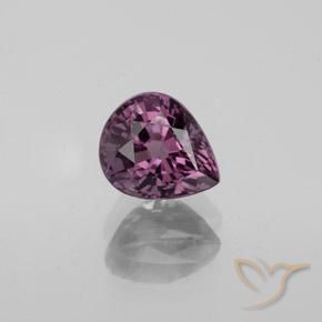 1.06ct 天然 暗紫色 尖晶石, 梨形, VVS-VS