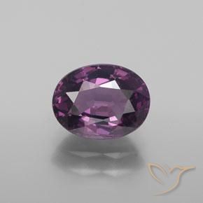 1.56ct 天然 深紫色 尖晶石, 椭圆形, VS