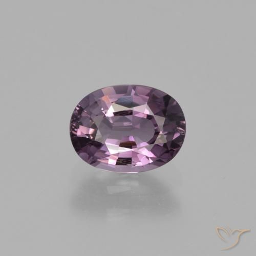 1.14ct 天然 深紫罗兰色 尖晶石, 椭圆形, VS