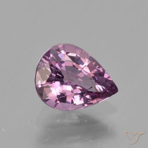 1.05ct 天然 灰紫罗兰 尖晶石, 梨形, VS