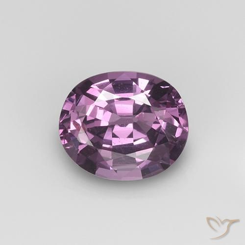 1.00ct 天然 深紫罗兰色 尖晶石, 椭圆形, VS