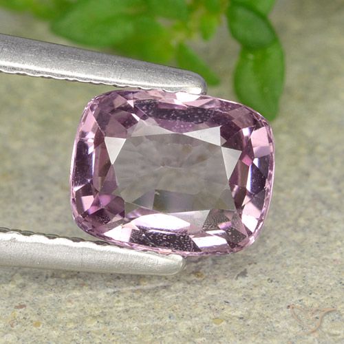 1.39ct 天然 灰紫色 尖晶石, 软垫, VVS-VS, Photo A