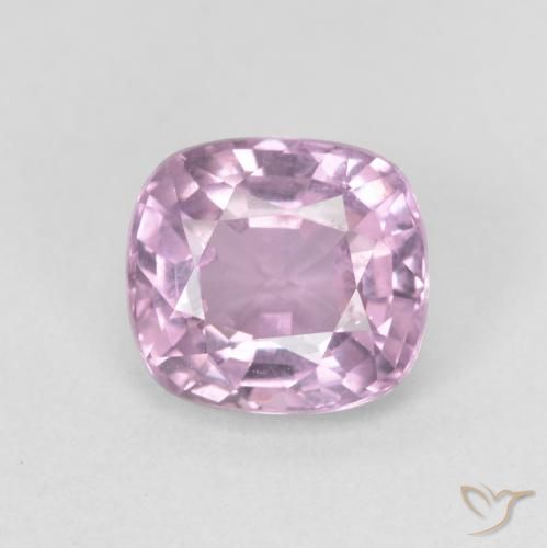 1.25ct 天然 浅紫色-粉色 尖晶石, 软垫, VVS-VS