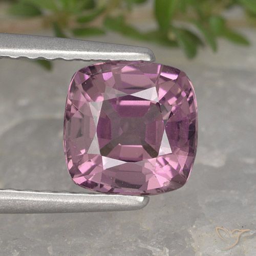 1.26ct 天然 暗紫色 尖晶石, 软垫, VVS