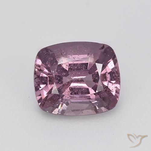1.27ct 天然 葡萄紫调 尖晶石, 软垫, VS