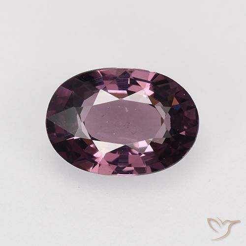 0.82ct 天然 中紫色 尖晶石, 椭圆形, VVS-VS