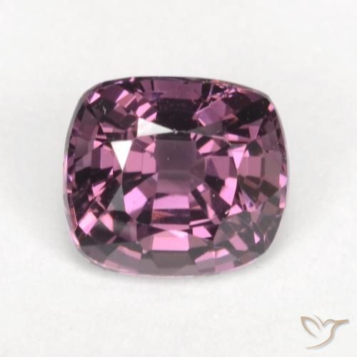 1.42ct 天然 中深紫色 尖晶石, 软垫, VVS-VS