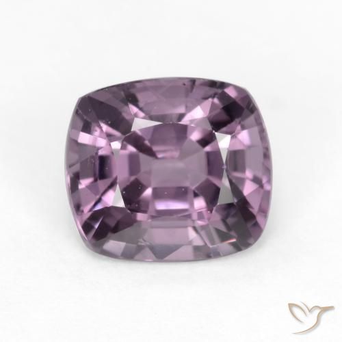 1.34ct 天然 浅葡萄紫 尖晶石, 软垫, VS