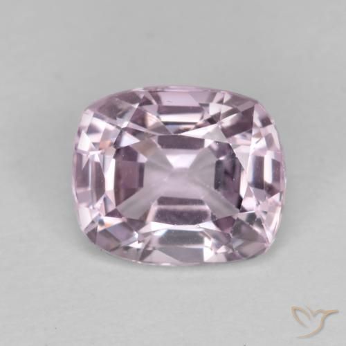 1.13ct 天然 非常浅的粉紫色 尖晶石, 软垫, VS