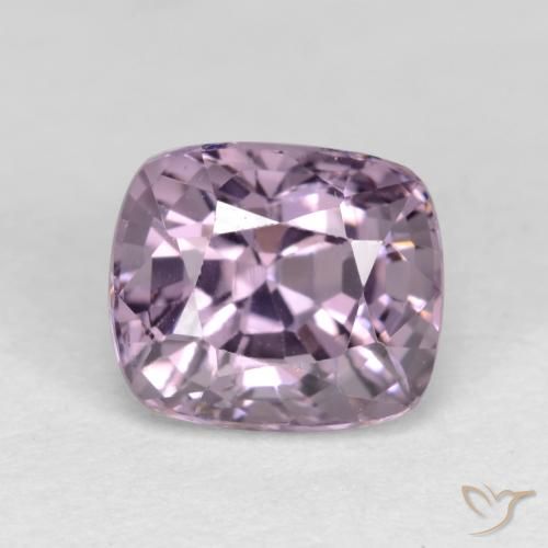 1.34ct 天然 灰紫色 尖晶石, 软垫, VS