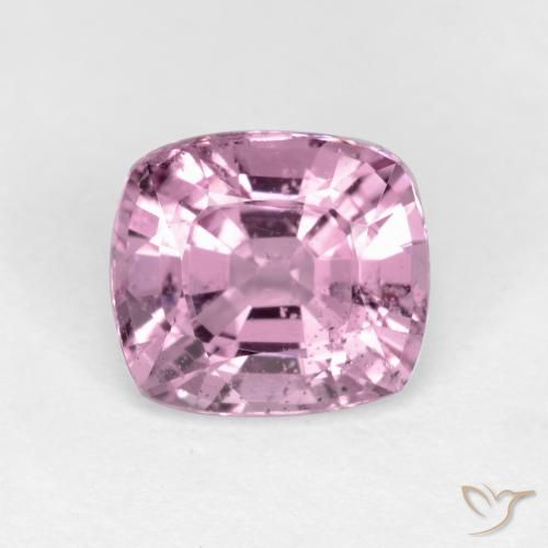 1.29ct 天然 紫粉红 尖晶石, 软垫, VS-SI