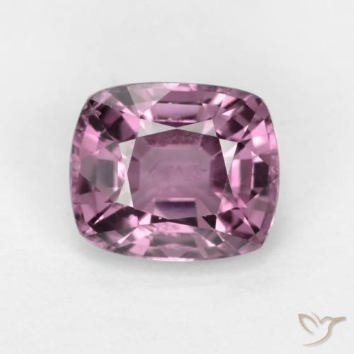 1.24ct 天然 中紫色 尖晶石, 软垫, VS