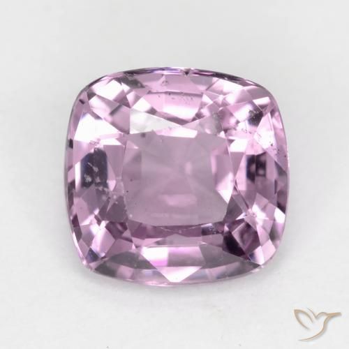 1.28ct 天然 浅灰紫色 尖晶石, 软垫, VS-SI