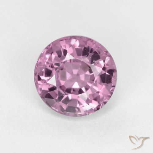 0.57ct 天然 中紫色 尖晶石, 圆形的, VS
