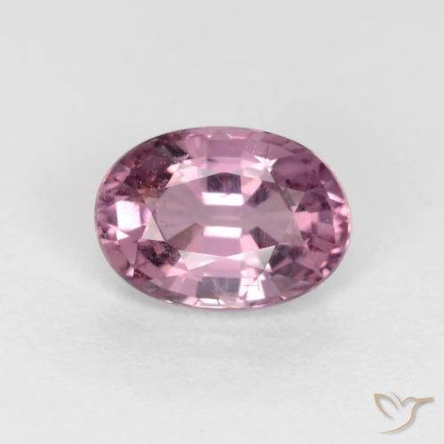 0.59ct 天然 淡红紫色 尖晶石, 椭圆形, VS