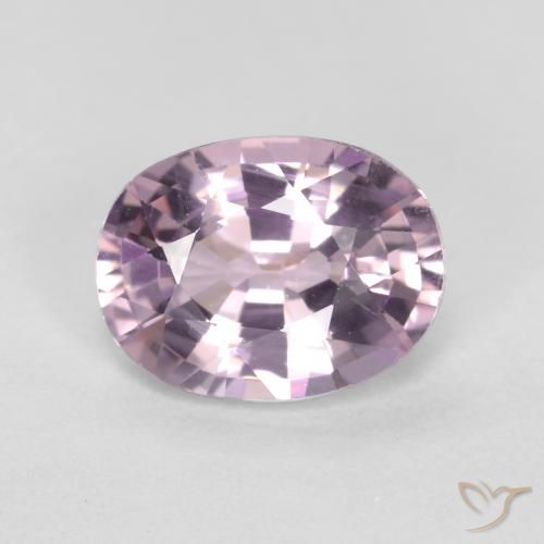 1.11ct 天然 浅紫罗兰色 尖晶石, 椭圆形, VVS-VS