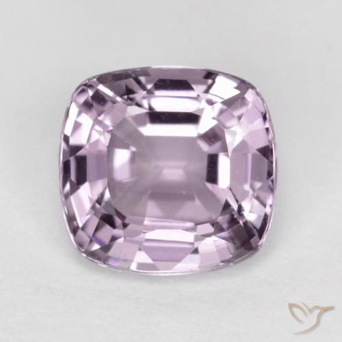 1.24ct 天然 浅紫罗兰色 尖晶石, 软垫, VS