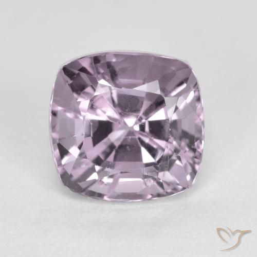 1.35ct 天然 灰紫罗兰 尖晶石, 软垫, VS