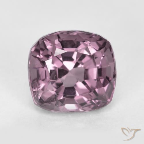 1.24ct 天然 灰紫色 尖晶石, 软垫, VS